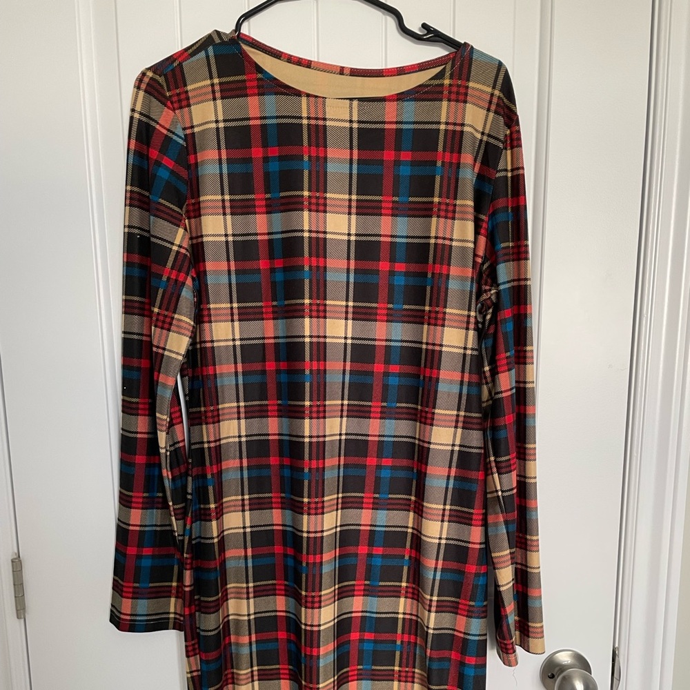 Plaid dress